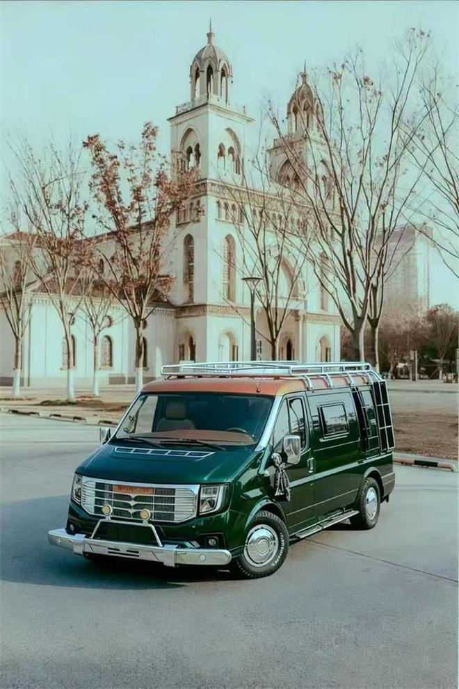 威尔露营车福顺JMC好看配置又高不朽情缘网站复古风的宿营车沃森(图3)